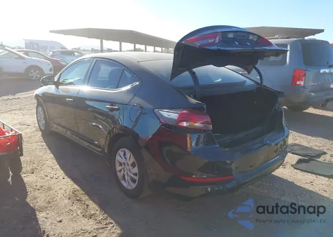 2018 Hyundai Elantra Se from USA, damaged, VIN 5NPD74LF9JH230287
